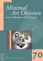 Zebra-reeks Minimal Art Objecten met verborgen afbeeldingen