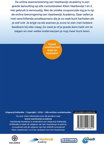 ANWB Online Examentraining Klein Vaarbewijs 1 en 2 ANWB Online Examentraining Klein Vaarbewijs 1 en 2-2