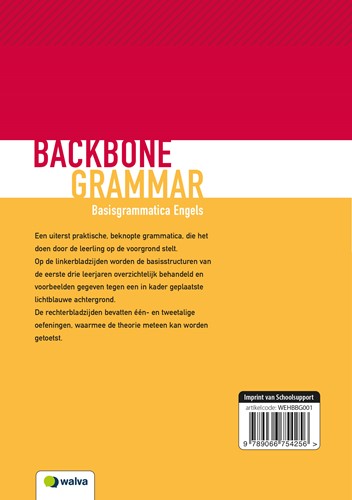 Backbone Grammar ERK A2-B2 Key-2