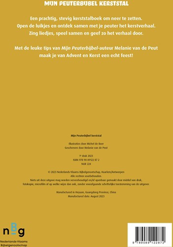 Mijn peuterbijbel kerststal Mijn peuterbijbel kerststal-2