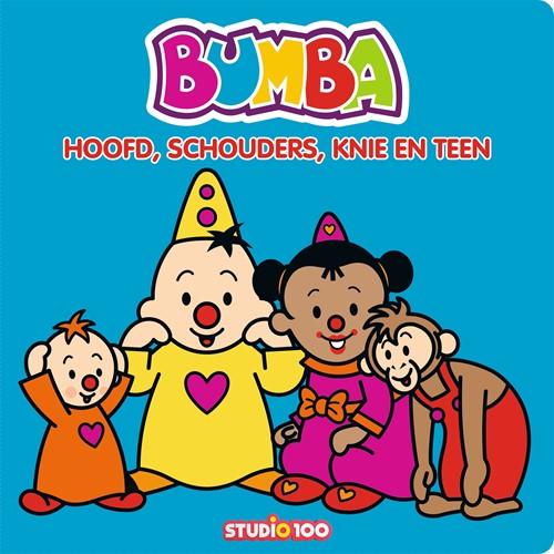 Bumba: Kartonboek - Hoofd, schouders, knie en teen