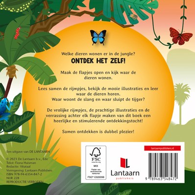 Wie woont hier? In de jungle Wie woont hier? In de jungle-2