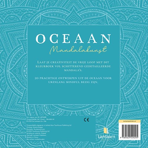 Oceaan mandalakunst Oceaan mandalakunst-2