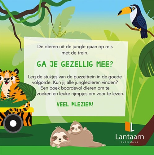 Puzzeltrein Jungle Puzzeltrein Jungle-2