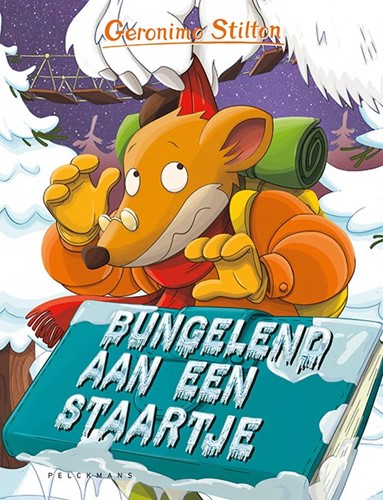 Bungelend aan een staartje