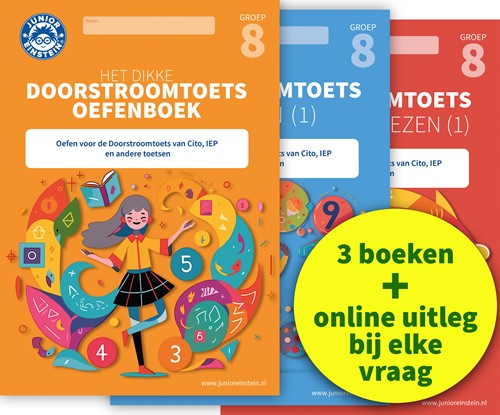 Doorstroomtoets Oefenpakket + Online video-uitleg 1 Doorstroomtoets Oefenpakket + Online video-uitleg