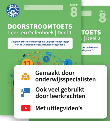 Doorstroomtoets Leer- en Oefenboeken | Deel 1 en 2 Doorstroomtoets Leer- en Oefenboeken | Deel 1 en 2