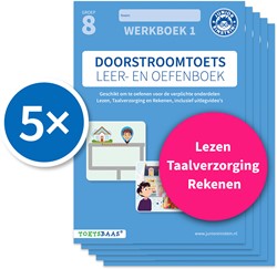 Deel 1 Doorstroomtoets Leer- en Oefenboek – Werkboek 1 + Online video-uitleg (set van 5) Doorstroomtoets Leer- en Oefenboek – Werkboek 1 + Online video-uitleg (set van 5)