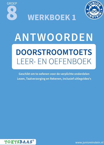 Doorstroomtoets groep 8 antwoorden Deel 1 Werkboek 1 Doorstroomtoets