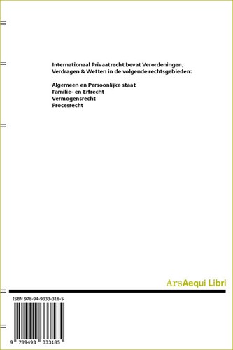 Ars Aequi Wetseditie Internationaal Privaatrecht 2024-2