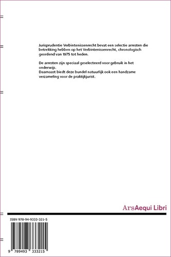 Jurisprudentie Verbintenissenrecht Ars Aequi Jurisprudentie 2024-2