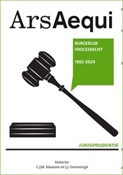 Ars Aequi Jurisprudentie Jurisprudentie Burgerlijk procesrecht 1983-2024