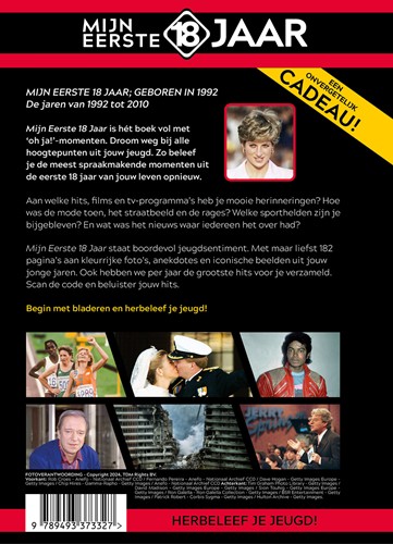 Mijn eerste 18 jaar geboren in 1992 geboren in 1992-2