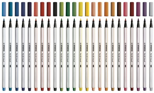 Brushstift STABILO Pen 568/46 zwart-2