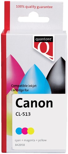 Inktcartridge Quantore alternatief tbv Canon CL-513 kleur