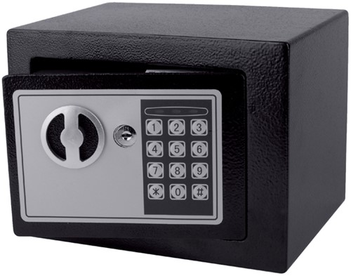 Kluis Pavo mini elektronisch 230x170x170mm zwart-2