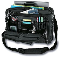 Laptoptas Trolley Kensington Contour 17 zwart"-2