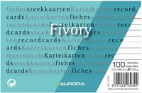 Systeemkaarten Aurora 100x150mm lijn + rode koplijn