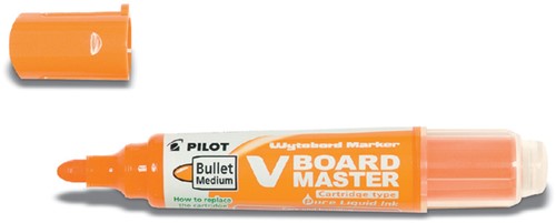Viltstift PILOT Begreen whiteboard rond oranje 2.3mm