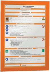 Duraframe Durable 487209 A4 oranje