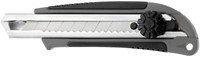 Snijmes Westcott professional 18mm met draaisluiting grijs/zwart
