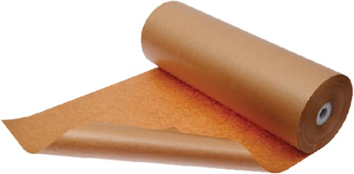 Inpakpapier Kraft gestreept 70gr 100cmx100m op rol