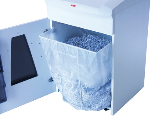 Papiervernietigerzak HSM 162x85cm 82 liter 10 stuks-2