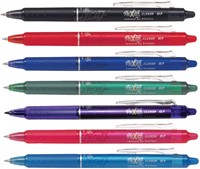 Rollerpen PILOT friXion clicker medium assorti-2