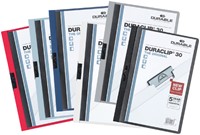 Klemmap Durable Duraclip A4 3mm 30 vellen aubergine-2