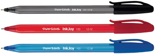 Balpen Paper Mate Inkjoy 100 rood medium-3