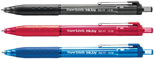 Balpen Paper Mate Inkjoy 300RT zwart medium-3