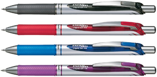 Gelschrijver Pentel BL77 Energel medium violet-3
