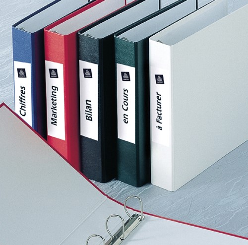 Rugetiket Avery breed 62x192mm zelfklevend wit-3