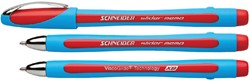 Balpen Schneider Slider Memo extra breed 1.4mm rood