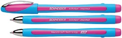 Balpen Schneider Slider Memo extra breed 1.4mm roze