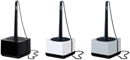 Baliebalpen Han iLine met ketting en standaard wit-2