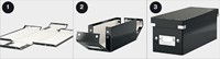 Tijdschriftcassette Leitz WOW Click & Store zwart-3