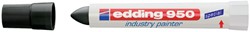 Viltstift edding 950 pastamarker rond zwart 10mm