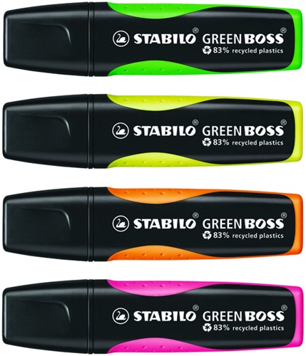 Markeerstift STABILO Green Boss 6070/54 oranje-2