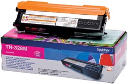 Tonercartridge Brother TN-328M rood