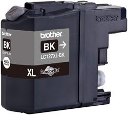 Inktcartridge Brother LC-127XLBK zwart HC