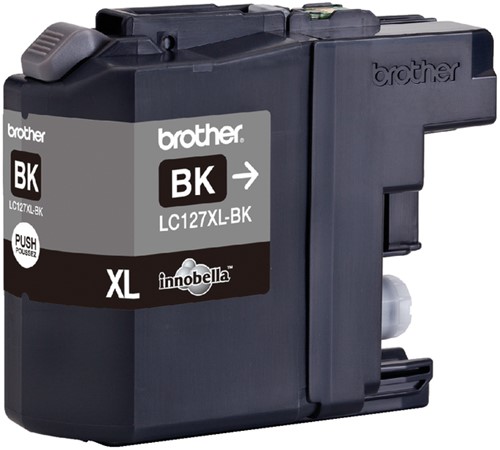 Inktcartridge Brother LC-127XLBK zwart HC