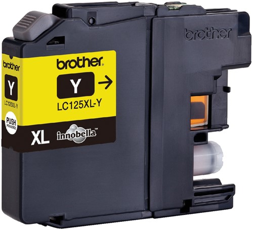 Inktcartridge Brother LC-125XLY geel HC-2