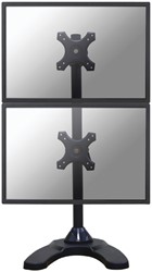 Monitorarm Neomounts D700DDV 2x10-27 verticaal op voet zwart"