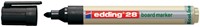 Whiteboardmarker edding 28 Ecoline rond 1.5-3mm zwart