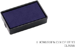 Stempelkussen Colop 6E/10 blauw