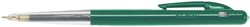 Balpen Bic M10 groen medium