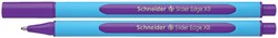 Balpen Schneider Slider Edge extra breed 0.6mm paars