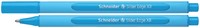 Balpen Schneider Slider Edge extra breed 0.6mm lichtblauw