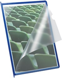 Infotas Flex-O-Frame met pen A4 blauw